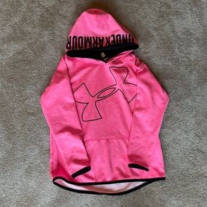 Girls Under Armor Hoodie. Size: Youth Large